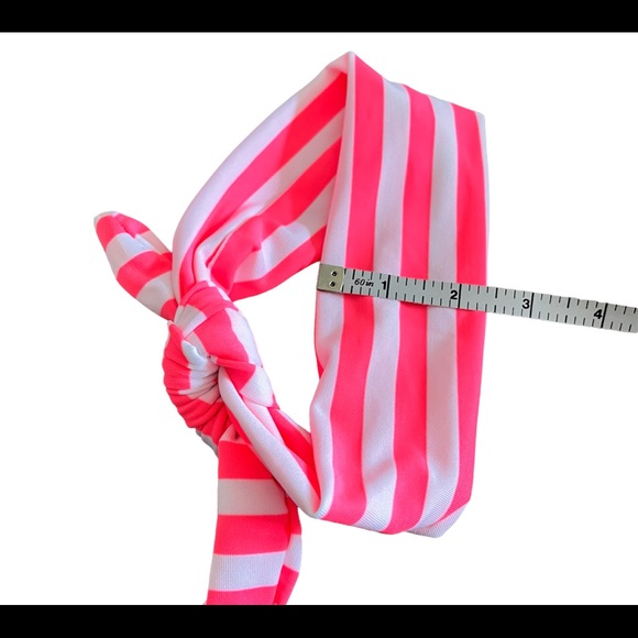 10 Assorted Color Cute Bow Stripe Headbands for baby girls and toddlers - Picture 13 of 14